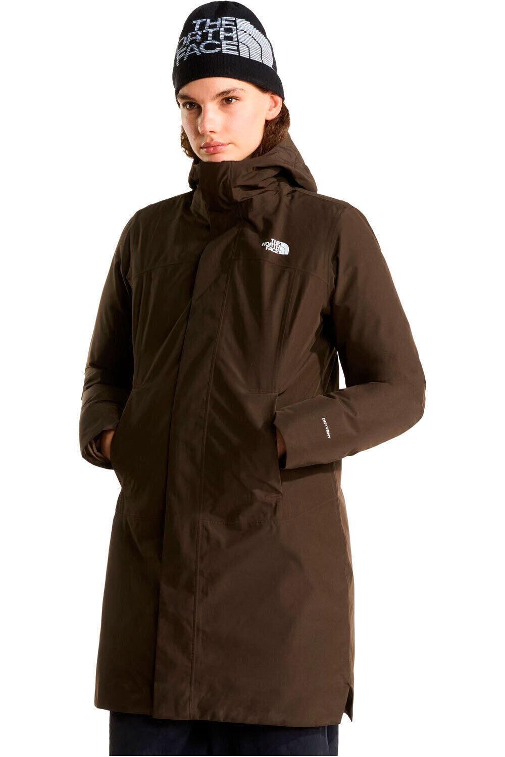 The North Face chaqueta impermeable insulada mujer W SUZANNE TRICLIMATE 2.0 vista detalle