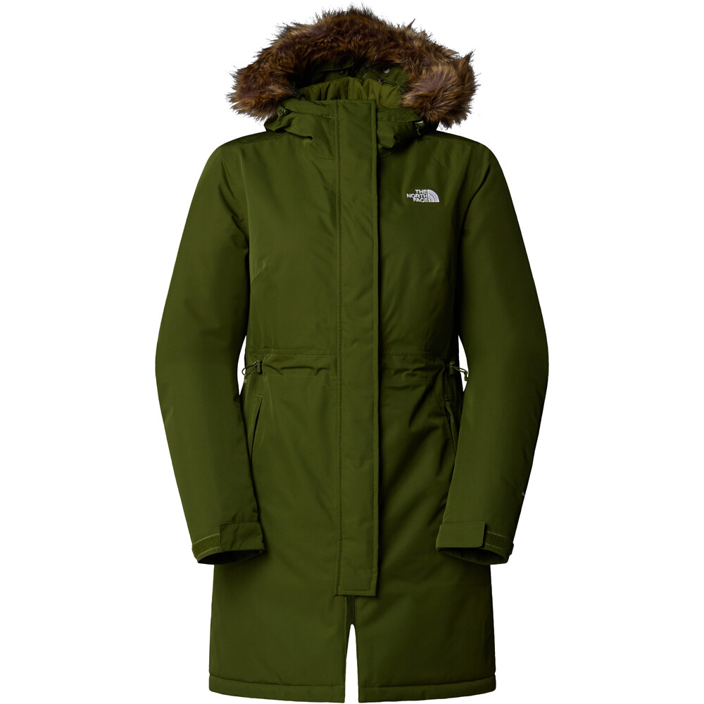 The North Face chaqueta impermeable insulada mujer W ZANECK PARKA vista detalle