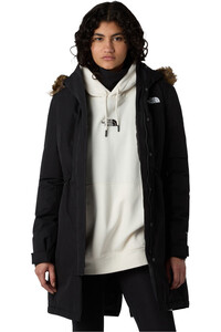 The North Face chaqueta impermeable insulada mujer W ZANECK PARKA vista detalle