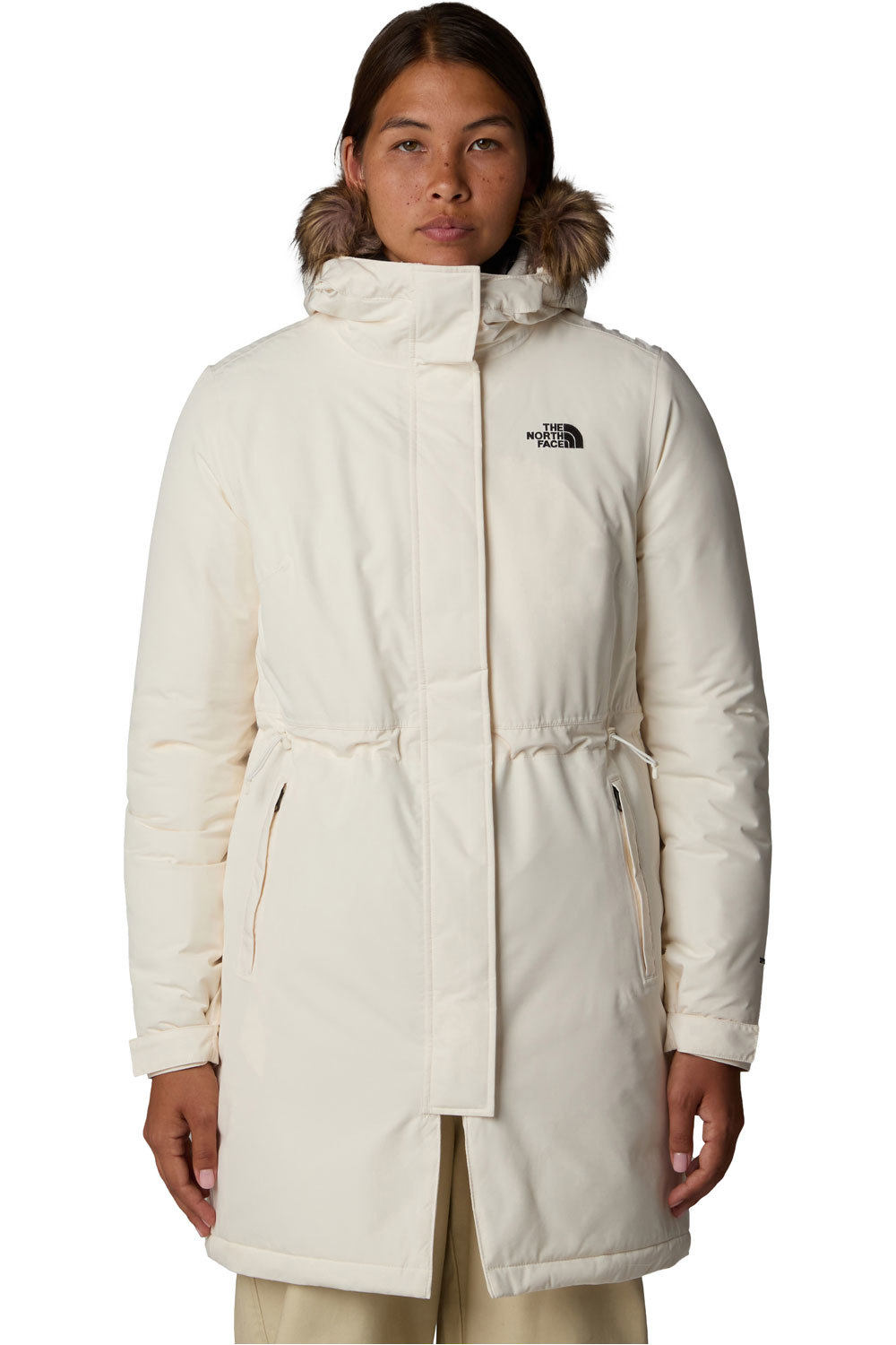 The North Face chaqueta impermeable insulada mujer W ZANECK PARKA vista frontal