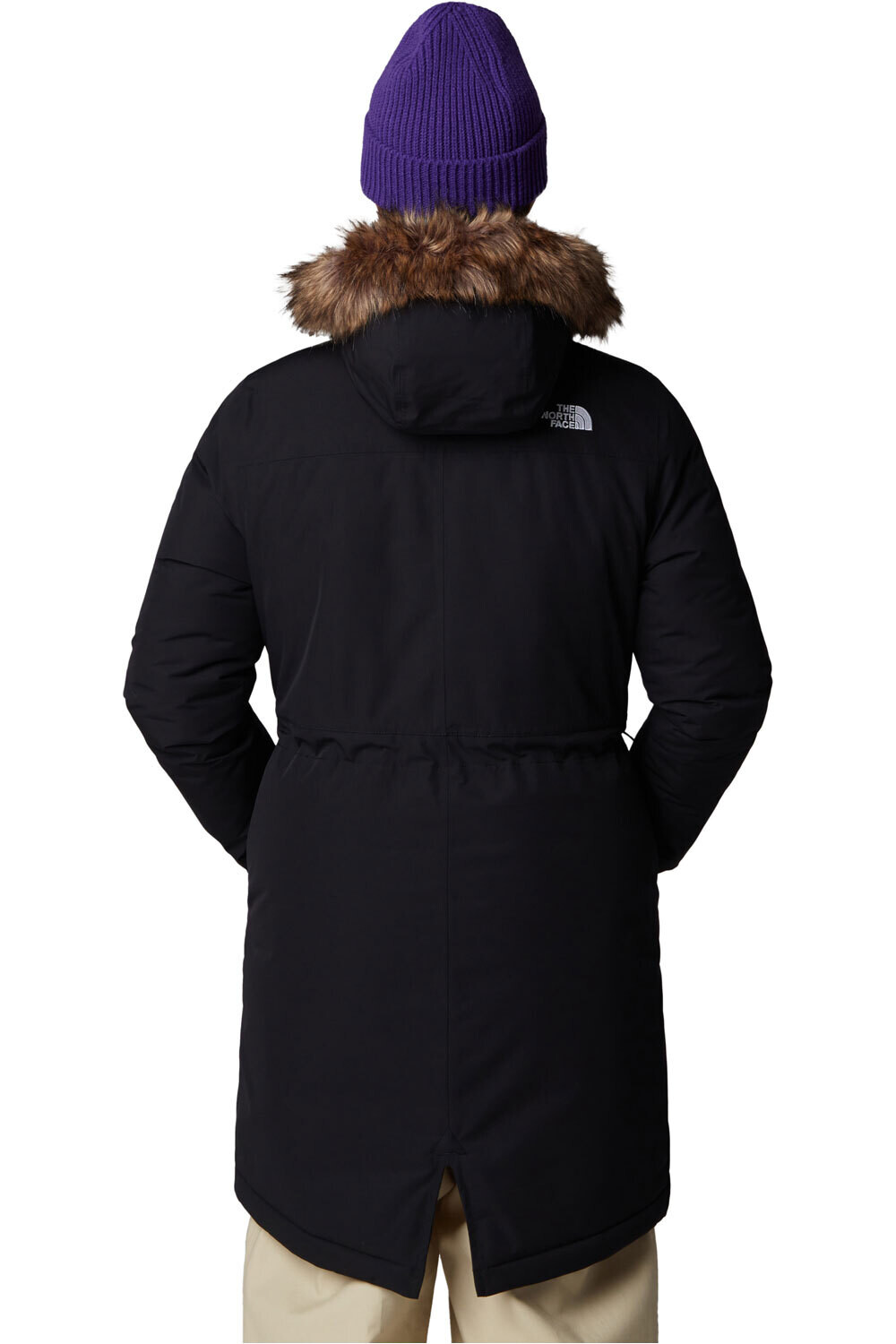 The North Face chaqueta impermeable insulada mujer W ZANECK PARKA vista trasera