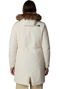 The North Face chaqueta impermeable insulada mujer W ZANECK PARKA vista trasera