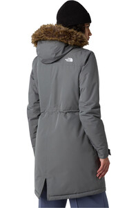 The North Face chaqueta impermeable insulada mujer W ZANECK PARKA vista trasera