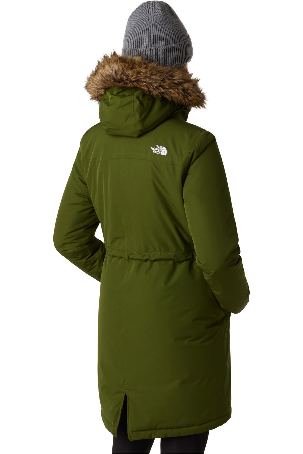 The North Face chaqueta impermeable insulada mujer W ZANECK PARKA vista trasera