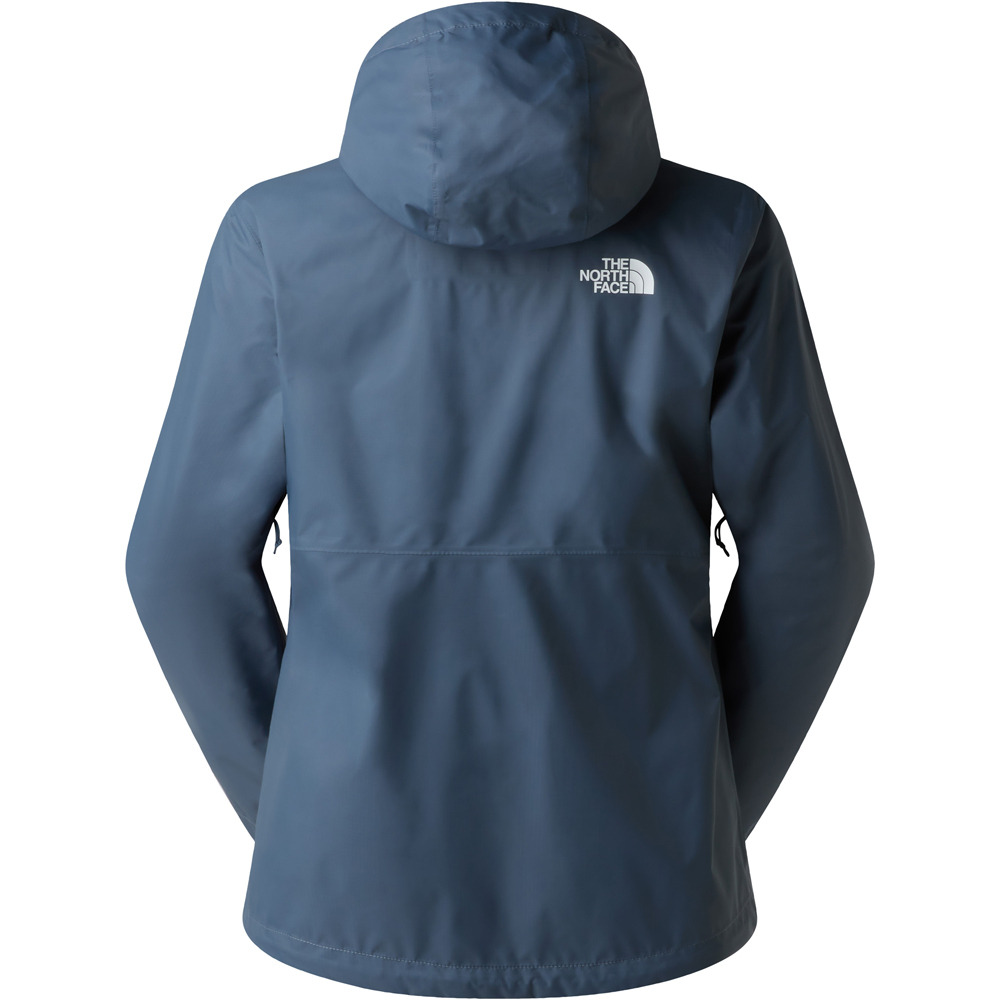 The North Face chaqueta impermeable mujer W ALTA VISTA RAIN JACKET vista trasera