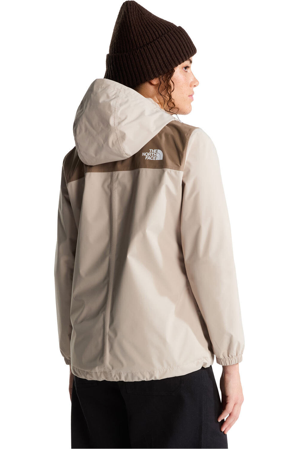 The North Face chaqueta impermeable mujer W ANTORA RAIN JACKET vista trasera