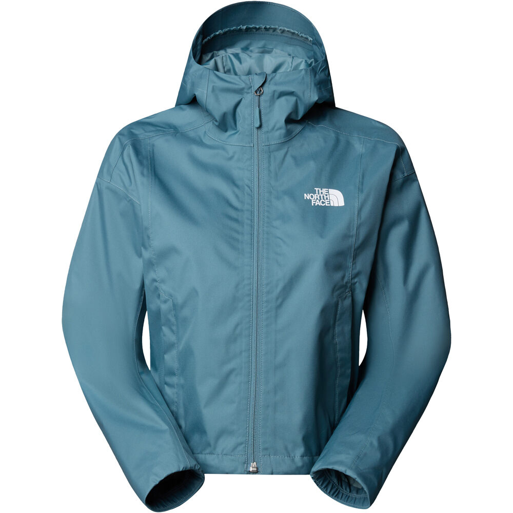 The North Face chaqueta impermeable mujer W CROPPED QUEST JACKET 03