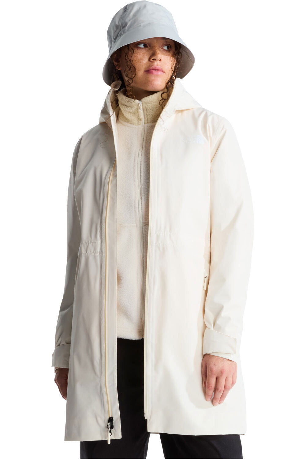 The North Face chaqueta impermeable mujer W DRYVENT HIKESTELLER PARKA vista detalle