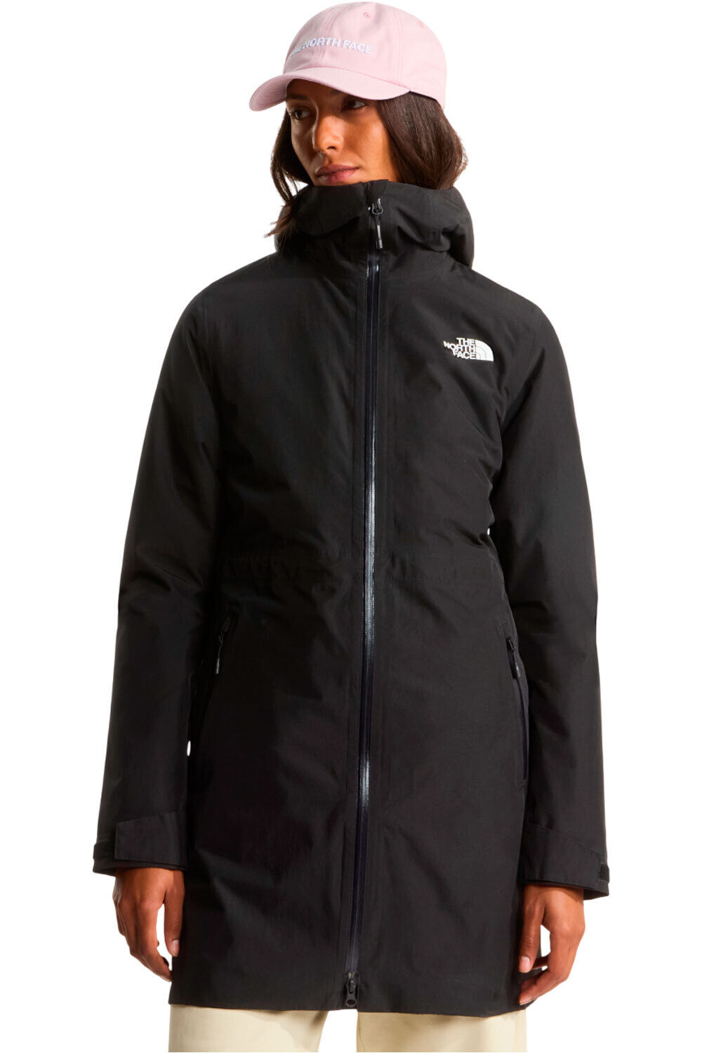 The North Face chaqueta impermeable mujer W DRYVENT HIKESTELLER PARKA vista frontal