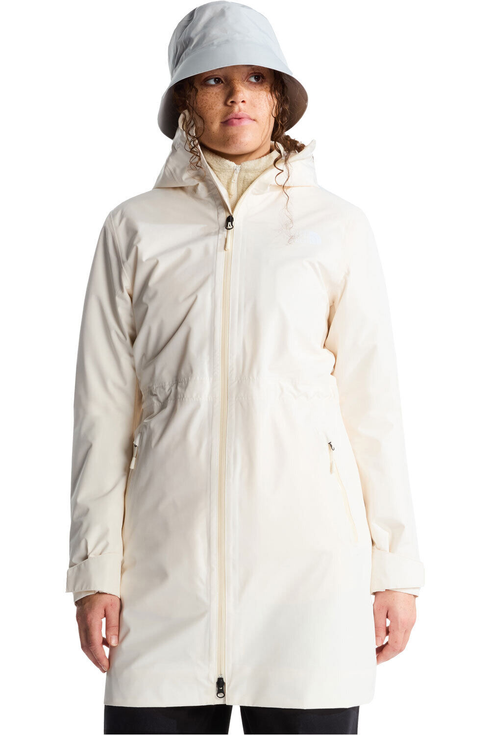 The North Face chaqueta impermeable mujer W DRYVENT HIKESTELLER PARKA vista frontal