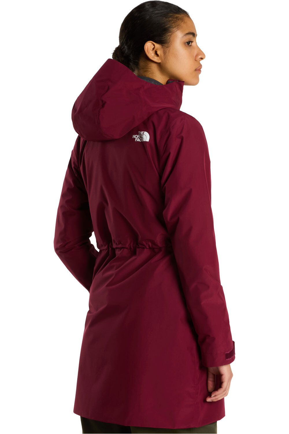 The North Face chaqueta impermeable mujer W DRYVENT HIKESTELLER PARKA vista trasera