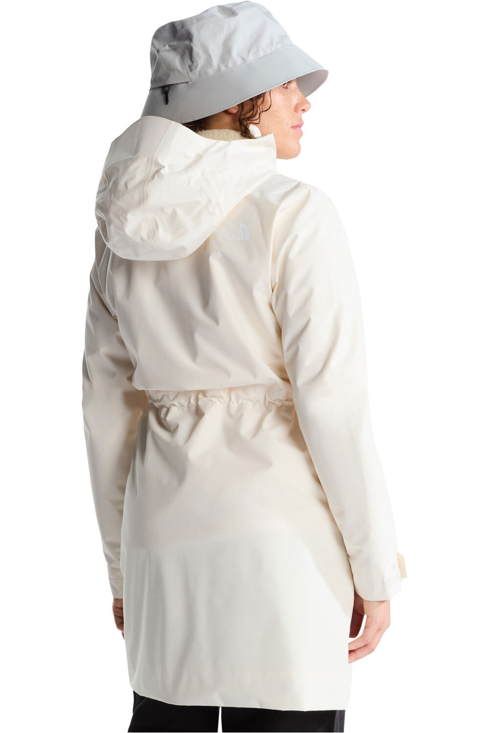 The North Face chaqueta impermeable mujer W DRYVENT HIKESTELLER PARKA vista trasera
