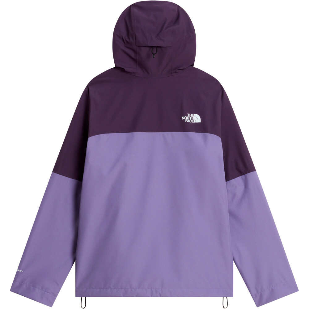 The North Face chaqueta impermeable mujer W DRYVENT ZIP-IN JACKET 04