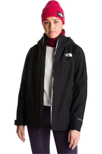 The North Face chaqueta impermeable mujer W DRYVENT ZIP-IN JACKET vista detalle