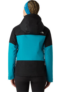 The North Face chaqueta impermeable mujer W GTX JAZZI JACKET vista trasera