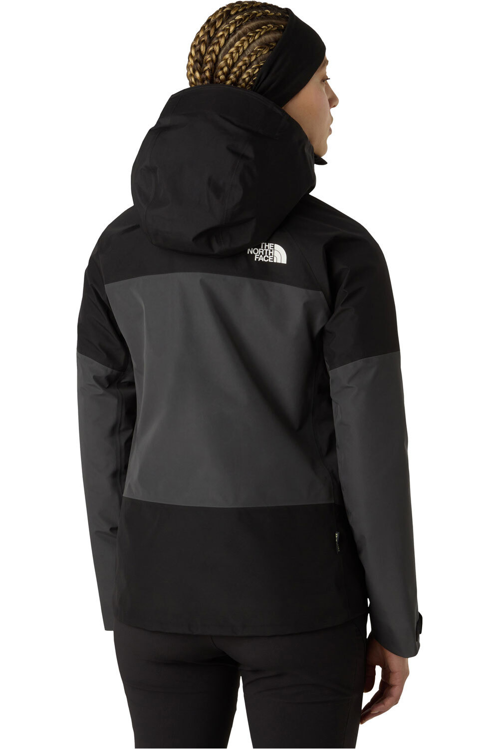 The North Face chaqueta impermeable mujer W GTX JAZZI JACKET vista trasera