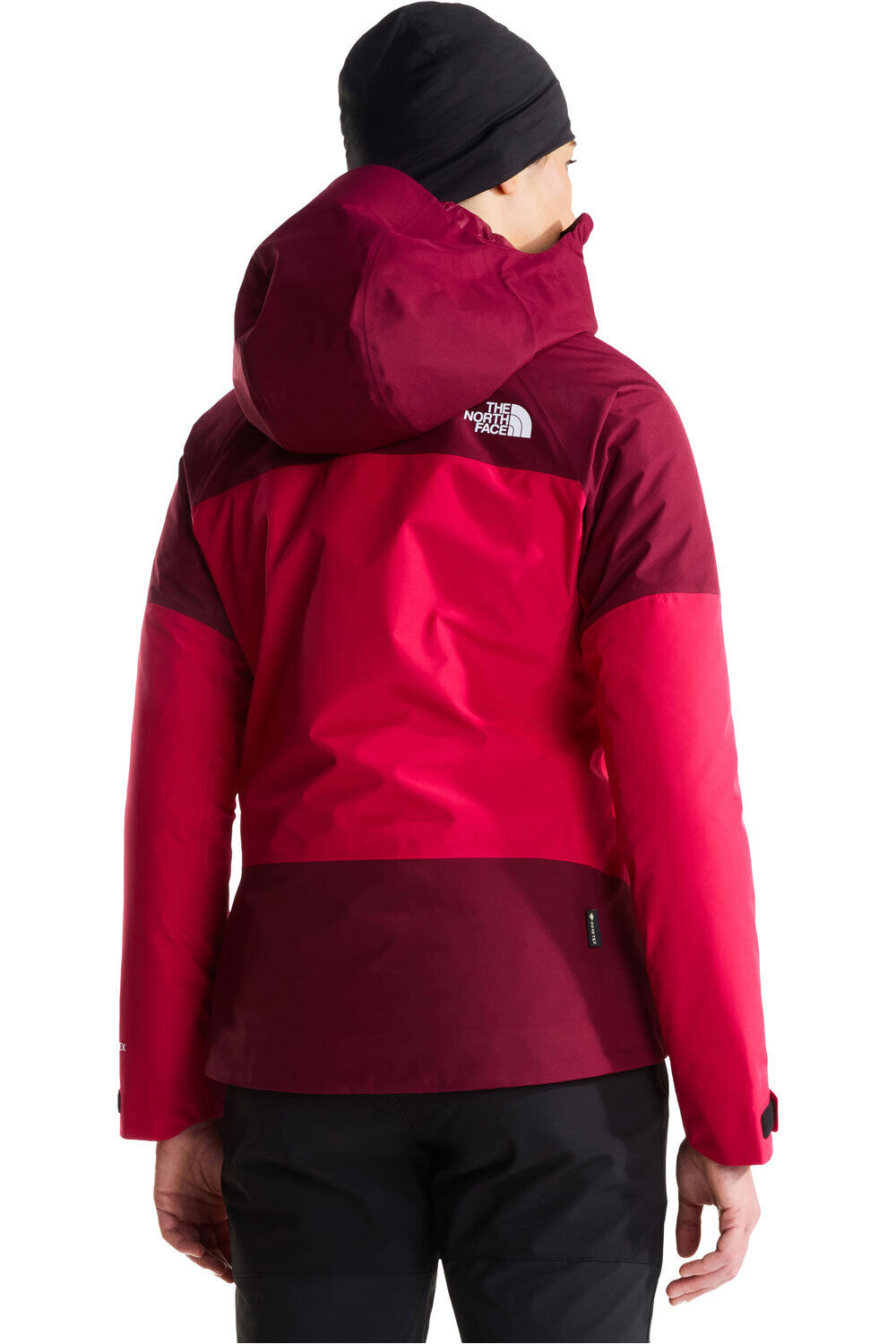 The North Face chaqueta impermeable mujer W GTX JAZZI JACKET vista trasera