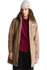 The North Face chaqueta impermeable mujer W HIKESTELLER INSULATED PARKA vista detalle