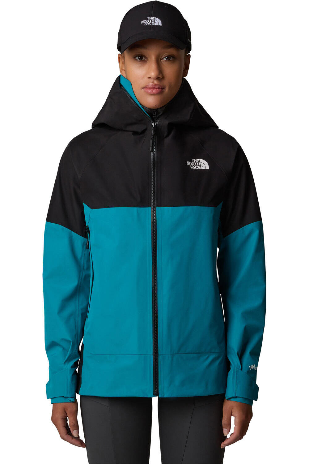 The North Face chaqueta impermeable mujer W JAZZI 3L GTX JACKET vista frontal