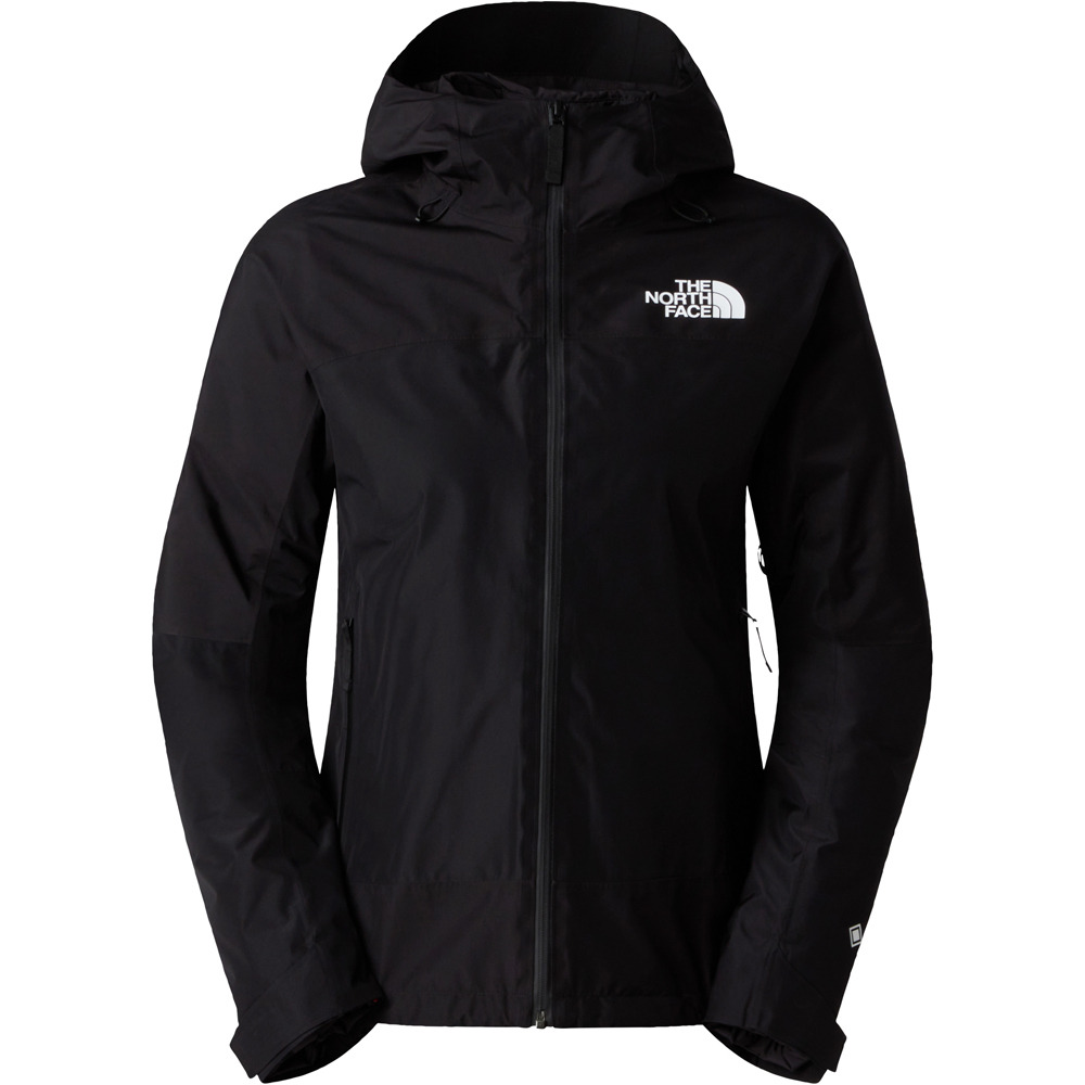 The North Face chaqueta impermeable mujer W MOUNTAIN LIGHT TRICLIMATE GTX JACKET vista trasera
