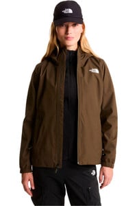 The North Face chaqueta impermeable mujer W QUEST JACKET vista detalle