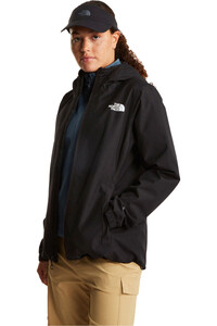 The North Face chaqueta impermeable mujer W QUEST JACKET vista detalle