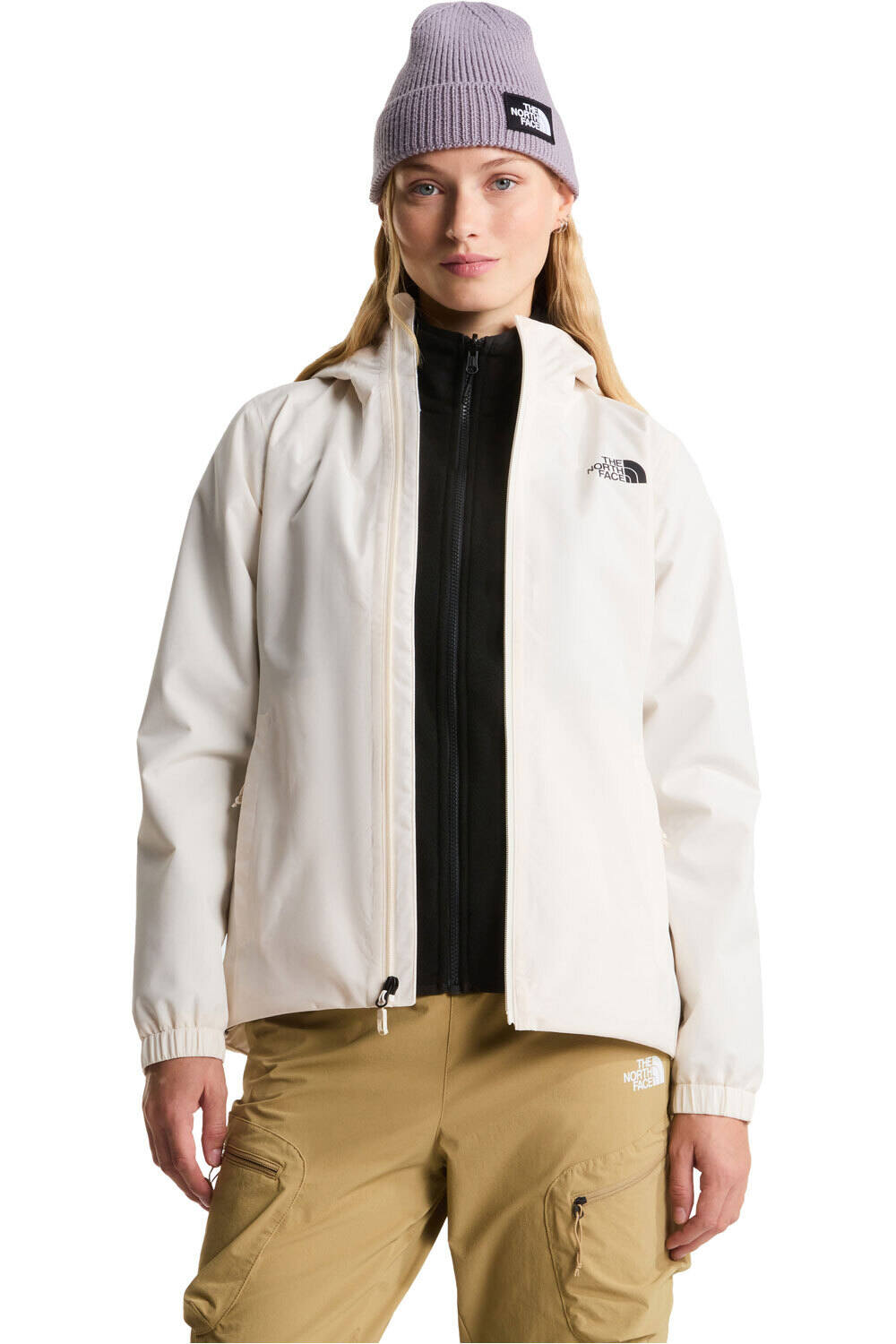 The North Face chaqueta impermeable mujer W QUEST JACKET vista detalle
