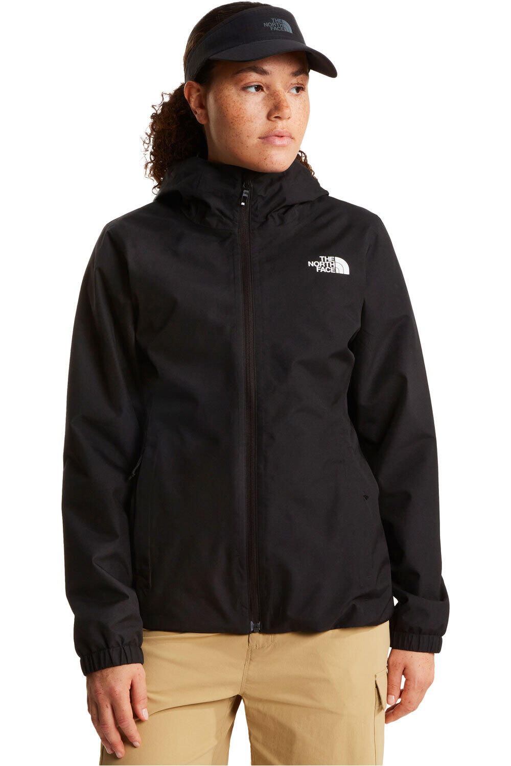 The North Face chaqueta impermeable mujer W QUEST JACKET vista frontal