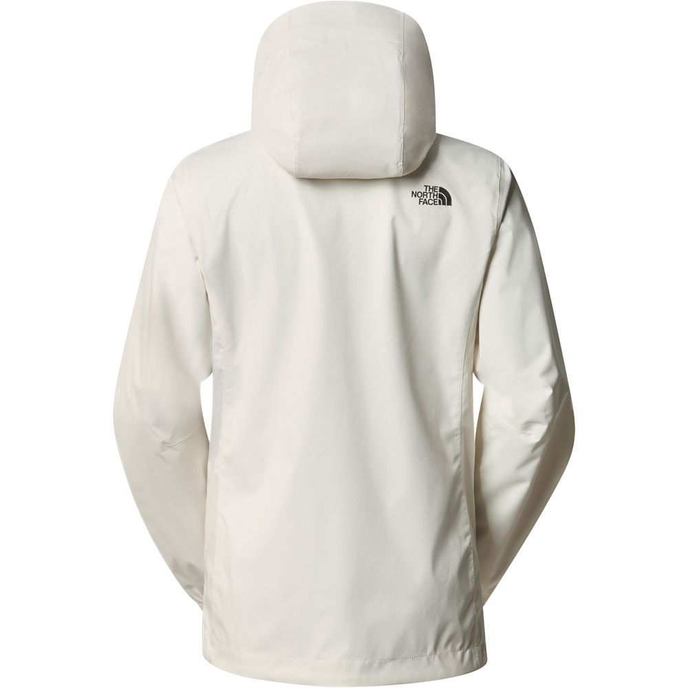 The North Face chaqueta impermeable mujer W QUEST JACKET vista trasera