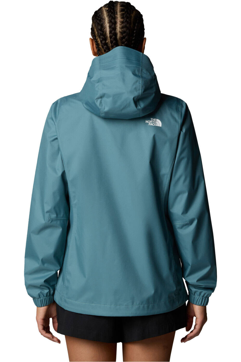 The North Face chaqueta impermeable mujer W QUEST JACKET vista trasera