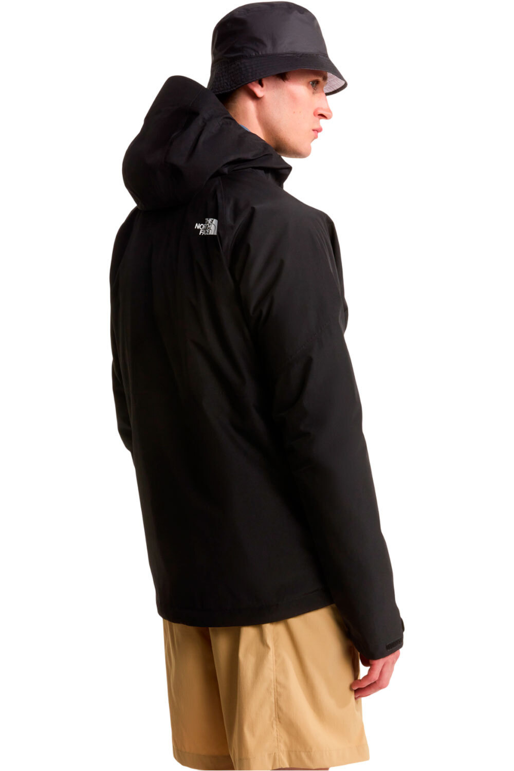 The North Face chaqueta impermeable mujer W QUEST JACKET vista trasera