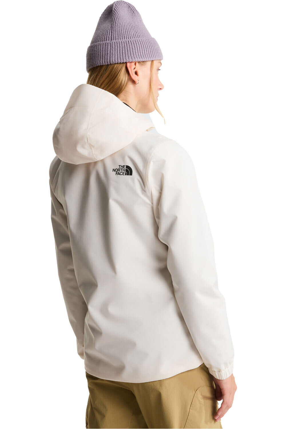The North Face chaqueta impermeable mujer W QUEST JACKET vista trasera