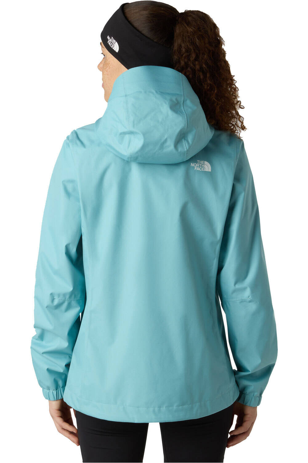 The North Face chaqueta impermeable mujer W QUEST JACKET vista trasera
