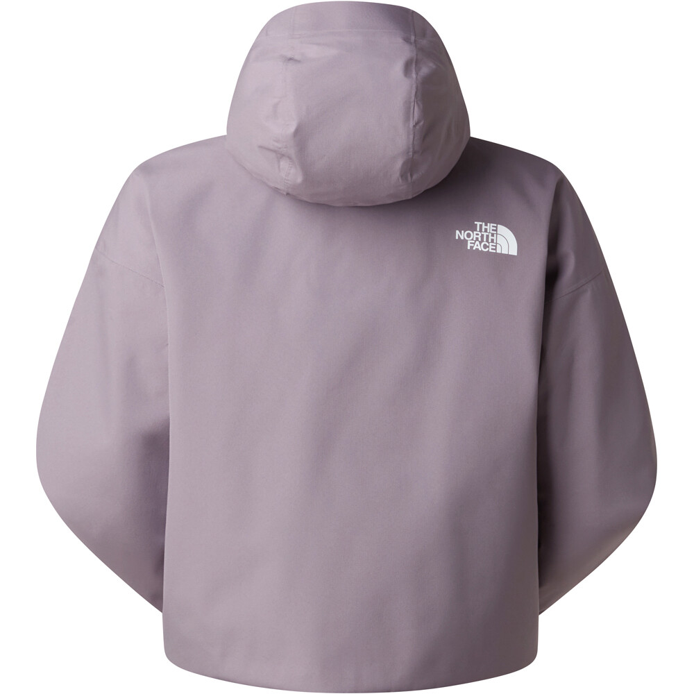 The North Face chaqueta impermeable mujer W QUEST MONO CROPPED  JACKET 03