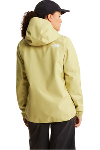 The North Face chaqueta impermeable mujer W QUEST MONO JACKET vista trasera
