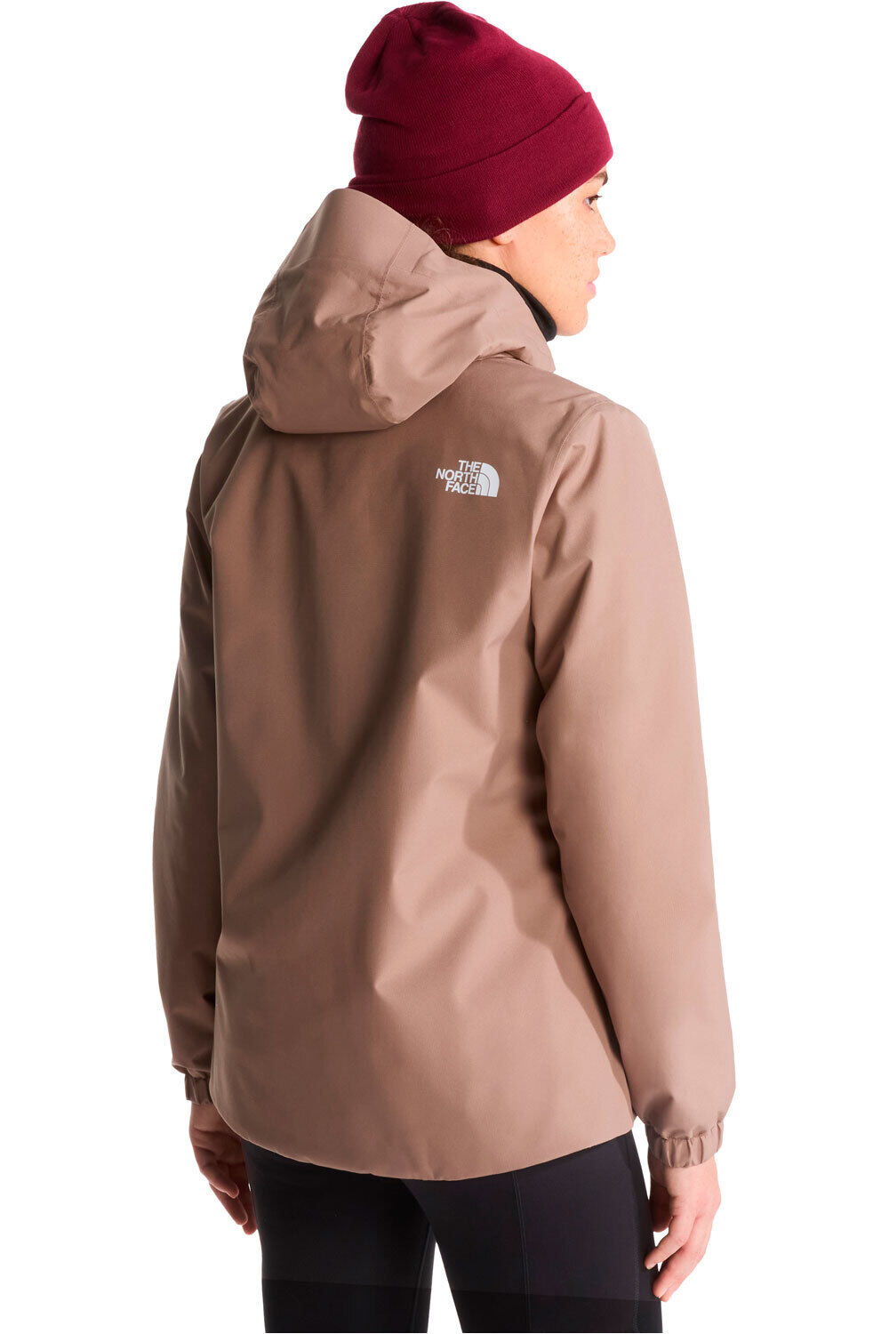 The North Face chaqueta impermeable mujer W QUEST MONO JACKET vista trasera