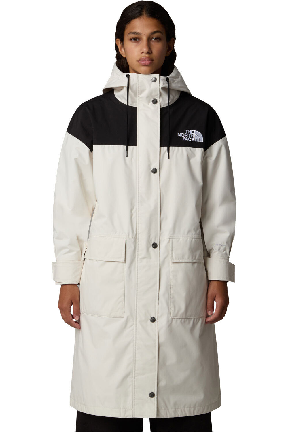 The North Face chaqueta impermeable mujer W REIGN ON PARKA vista frontal