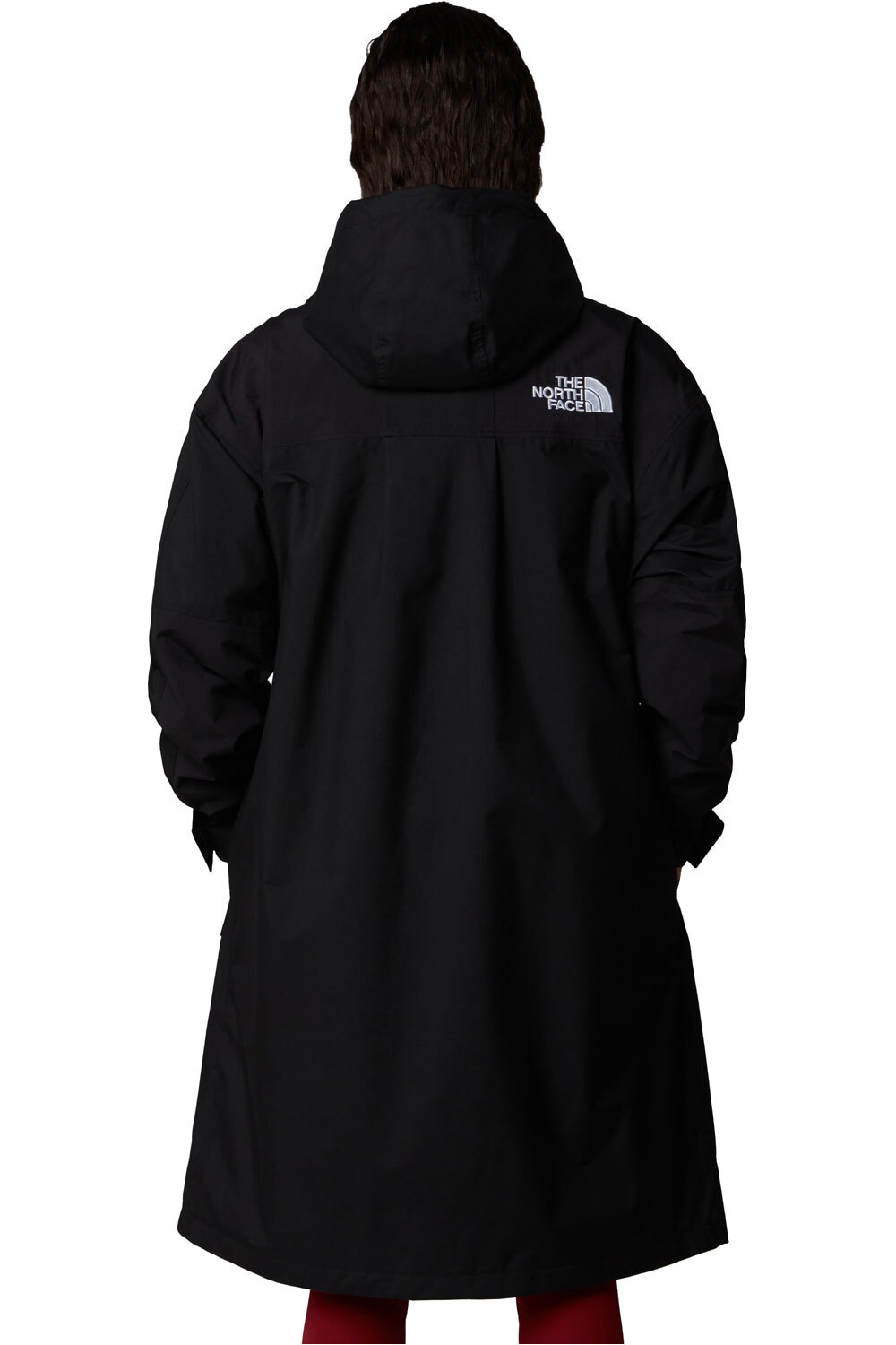 The North Face chaqueta impermeable mujer W REIGN ON PARKA vista trasera