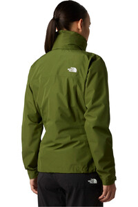 The North Face chaqueta impermeable mujer W SANGRO JACKET vista trasera