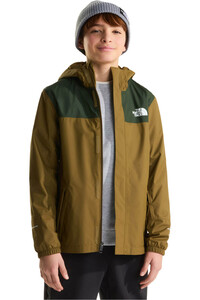 The North Face chaqueta impermeable niño B ANTORA RAIN JACKET vista detalle