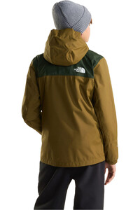 The North Face chaqueta impermeable niño B ANTORA RAIN JACKET vista trasera