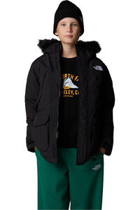 The North Face chaqueta impermeable niño B MCMURDO PARKA vista detalle