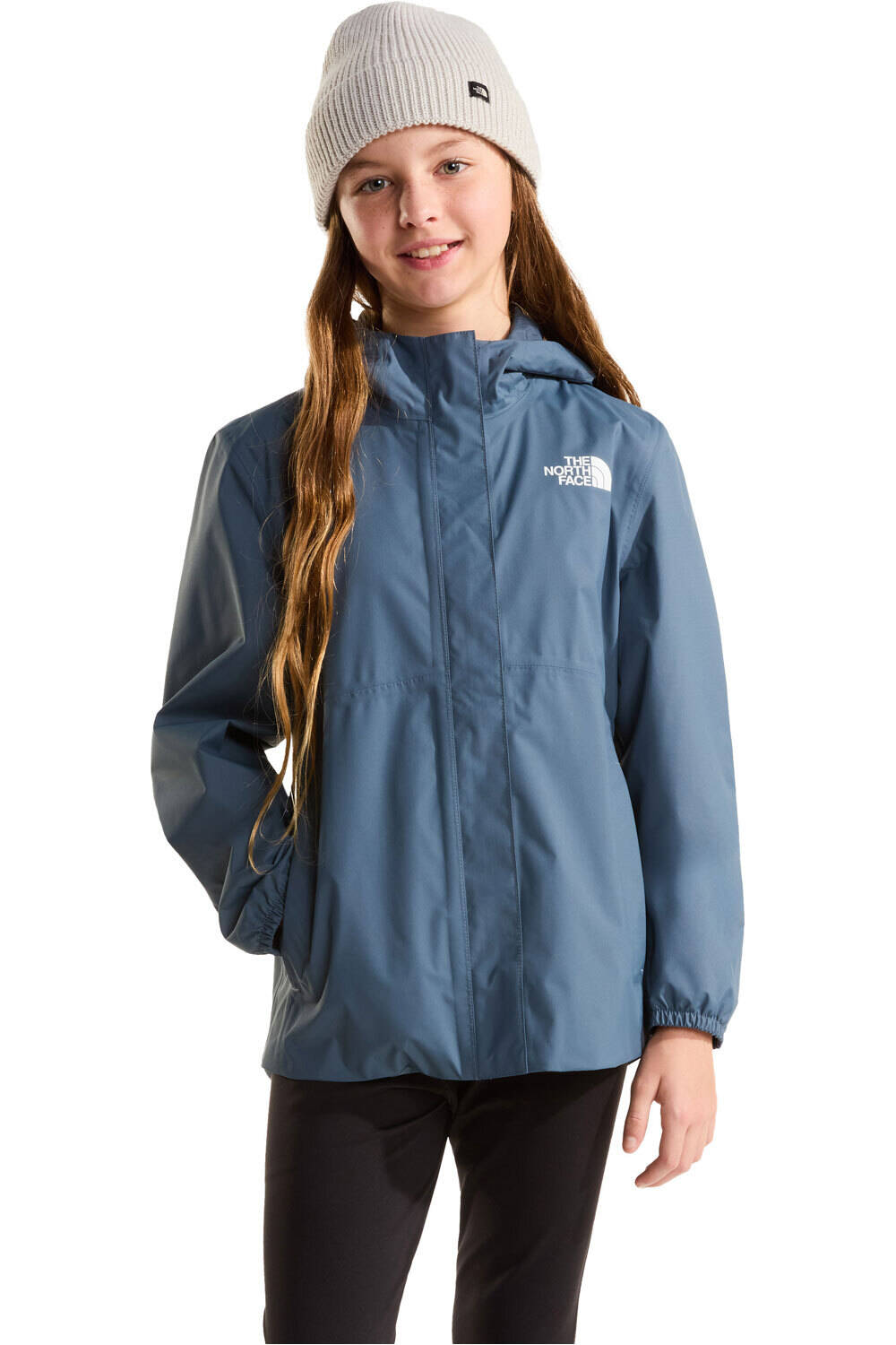 The North Face chaqueta impermeable niño G ANTORA RAIN JACKET vista frontal