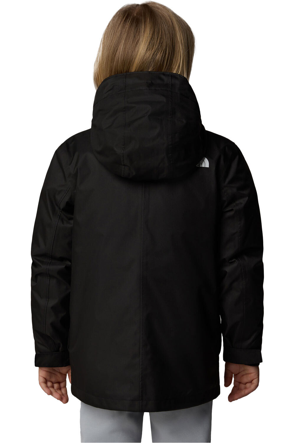 The North Face chaqueta impermeable niño KID NORTH DOWN TRICLIMATE vista trasera