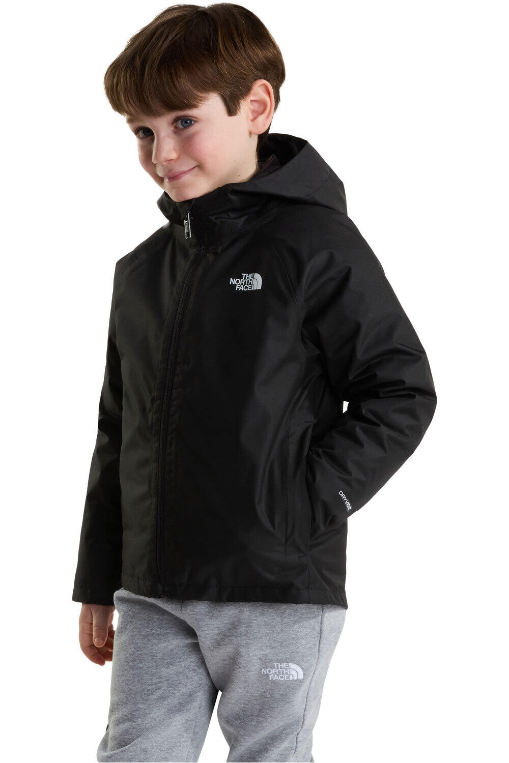 The North Face chaqueta impermeable niño KID PERRITO 4-N-1 HOODED JACKET vista trasera