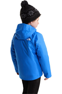 The North Face chaqueta impermeable niño KID PERRITO 4-N-1 HOODED JACKET vista trasera