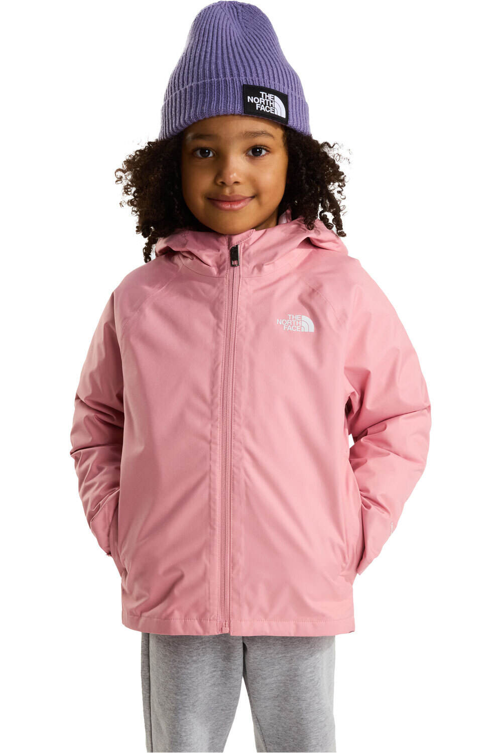 The North Face chaqueta impermeable niño KID PERRITO 4-N-1 HOODED JACKET vista trasera