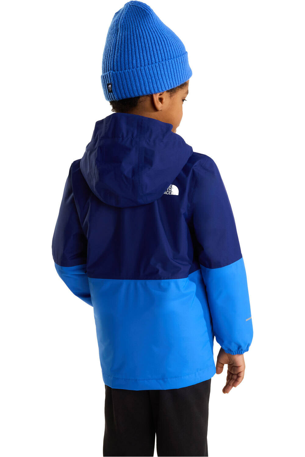 The North Face chaqueta impermeable niño KID WARM ANTORA RAIN JACKET vista trasera