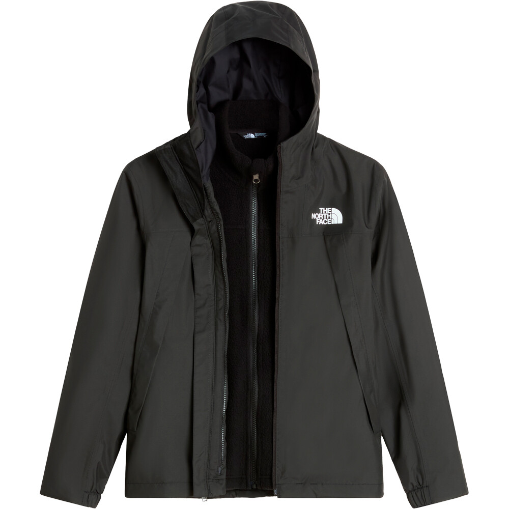 The North Face chaqueta impermeable niño TEEN ANTORA TRICLIMATE vista frontal