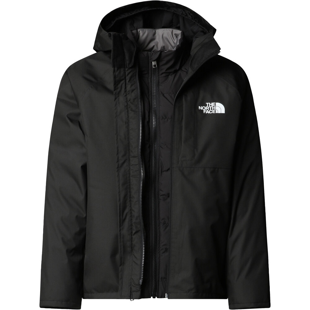 The North Face chaqueta impermeable niño TEEN PERRITO 4-N-1 HOODED JACKET 03